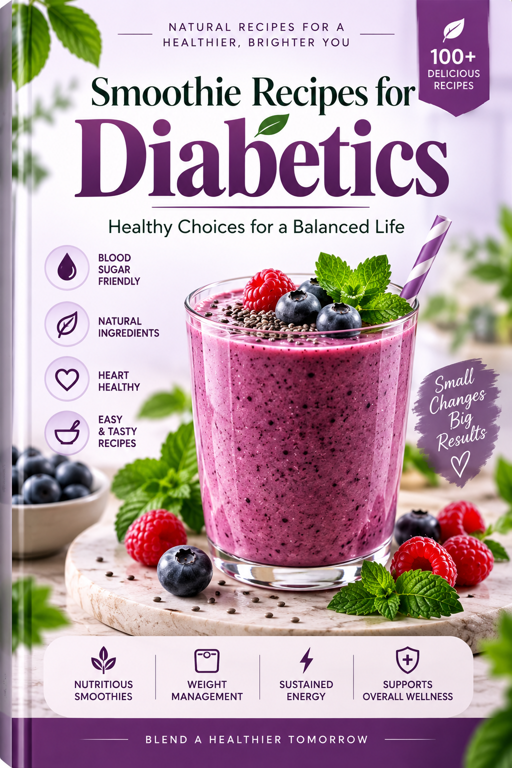 Smoothie Recipes for Diabetics ebook cover