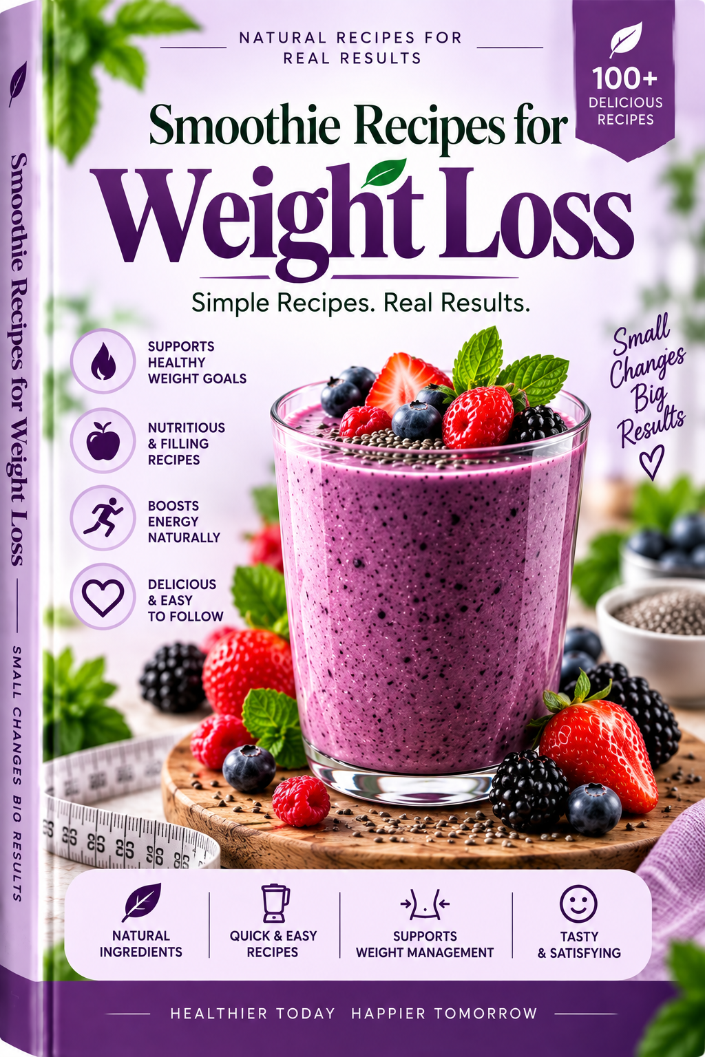 Smoothie Recipes for Weight Loss ebook cover